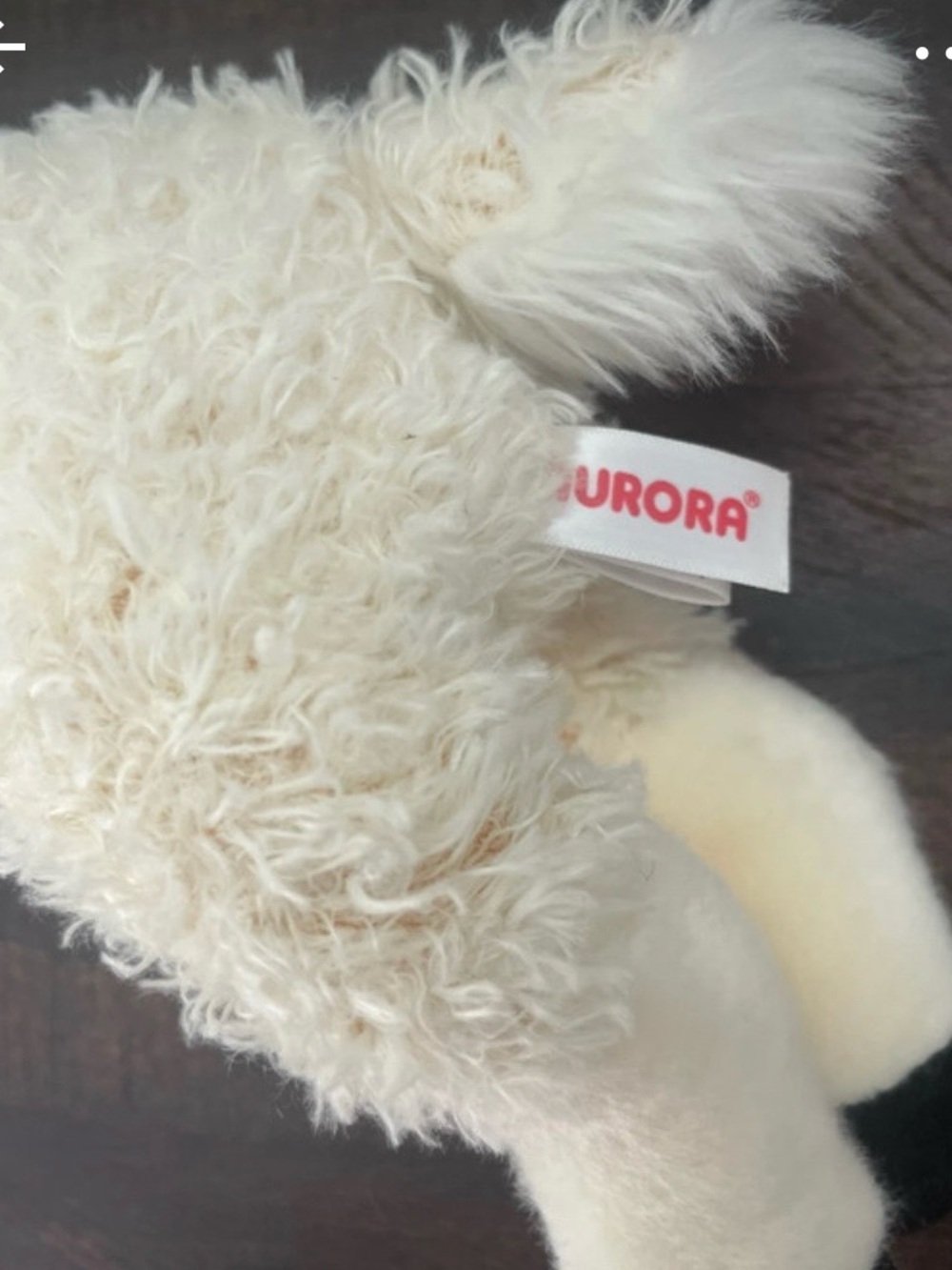 Aurora Flopsie Stuffed Plush Llama Toy 12" Laying - Picture 5 of 8